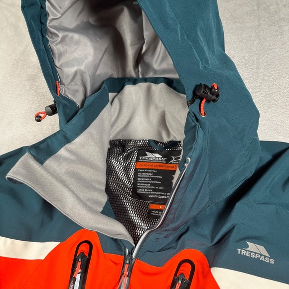 Trespass TP100 Snow Jacket Women L Waterproof Ski/Snowboard Coat Hood Recco - Picture 6 of 16